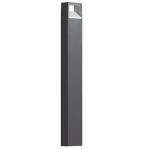 GEA LUCE GES Potelet rectangulaire à 1 source lumineuse, GU10, GES1152...