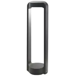 GEA LUCE GES Potelet rond, ouvert, LED, GES451C,