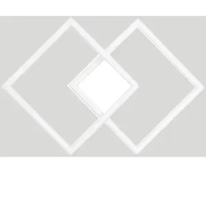 GEA LUCE AFRODITE Applique murale 2 carrée, LED, FAFPB1,Vendu parkaufland