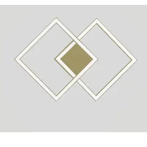 GEA LUCE AFRODITE Applique murale 2 carrée, LED, FAFPO1,Vendu parkaufland