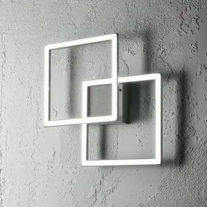 GEA LUCE AFRODITE Applique murale 2 carrée, LED, FAFPT1,Vendu parkaufland