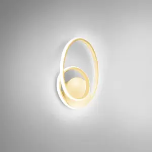 GEA LUCE DIVA Applique murale LED, FDIAO1,Vendu parkaufland