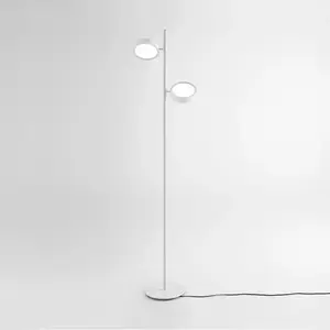 GEA LUCE GPIA Lampadaire à 2 sources lumineuses, rond, LED, GPIB20,