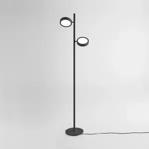 GEA LUCE GPIA Lampadaire à 2 sources lumineuses, rond, LED, GPIN20,