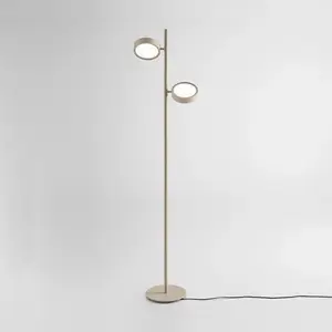 GEA LUCE GPIA Lampadaire à 2 sources lumineuses, rond, LED, GPIT20,