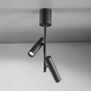GEA LUCE GFA Applique murale ronde à 2 sources lumineuses, tête ajustable, LED, GFA1455C,Vendu parreuter