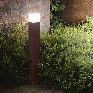 GEA LUCE GES Potelet rectangulaire E27, GES422,Vendu parreuter