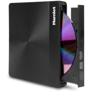 Hamlet XDVDSLIM3AC lecteur de disques optiques DVD±RW Noir