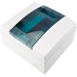 abb-entrelec mistral65 Caisse mistral65 1 rangée 8 modules porte transparente pas cher