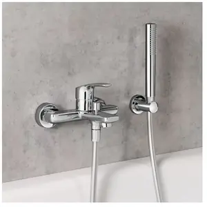 Fortis Nolo Robinetterie de baignoire monocommande, en applique, D111100PC, pas cher