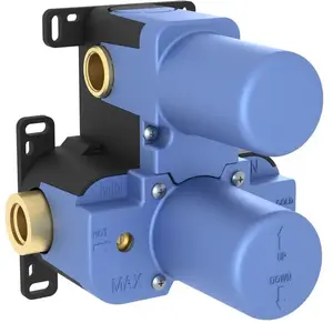 Fortis Azzurro Corps encastré pour thermostats avec 2 sorties, avec in... pas cher