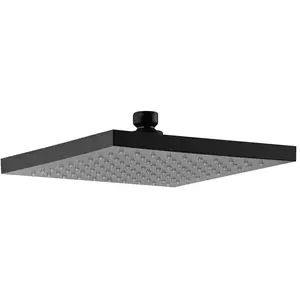 Fortis Douche de tête métallique carrée L : 250 P : 250 mm, 7592504MB, pas cher