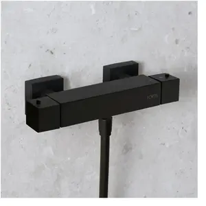 Fortis Thermostat pour 1 sortie, mural, carré, 84511THMB, pas cher