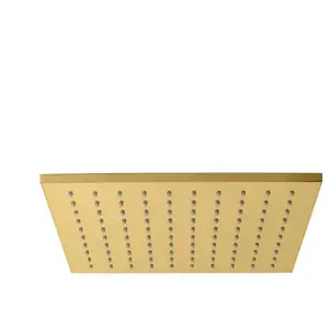Fortis Douche de tête métallique carrée L : 250 P : 250 mm, 7592504BG, pas cher
