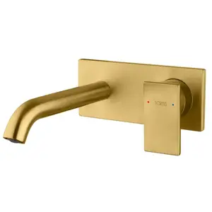 Fortis square plate Mitigeur mural de lavabo, pour corps d’encastremen... pas cher