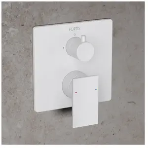 Fortis square Mitigeur de baignoire monocommande pour 2 sorties, pour ... pas cher