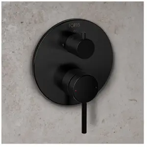 Fortis round Mitigeur de baignoire monocommande pour 2 sorties, pour corps d’encastrement Toya, 7869100BB, pas cher