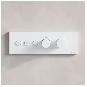 Fortis Mitigeur thermostatique pour 3 sorties, installation à l’horizontale, pour corps d’encastrement Blocco, 50713THMW, pas cher