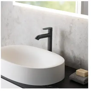 Fortis Lica Mitigeur de lavabo grand format avec corps surélevé, 18205... pas cher