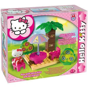 Mgm - 108656hk - jeu de construction - hello kitty - 14 pièces pas cher