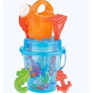 Comparateur de prix : Androni Giocattoli Seau transparent d17 cm ht35cm
