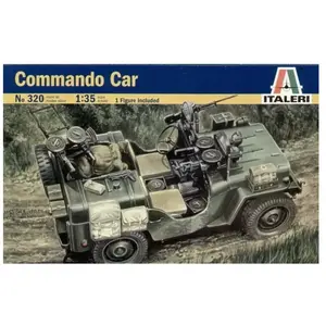 Comparateur de prix : Maquette Jeep Commando  1/35  - Italeri Maquette militaire  - IT0320 