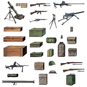 Comparateur de prix : Equipements & Armement Alliés Italeri 1/35
