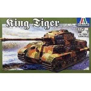 Italeri - I7004 - Maquette - Chars d'assaut - King Tiger - Echelle 1:72
