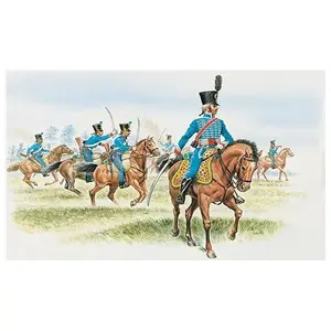 Comparateur de prix : Italeri Figurines Guerres napoléoniennes : Hussards Français