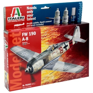 Maquette Set Fw190A-8/F-8 1/72 - Italeri Maquette d'avion  - I70392