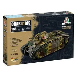 Comparateur de prix : Maquette Char B1 bis 1/56 - Italeri Maquette militaire  - Ital25766 