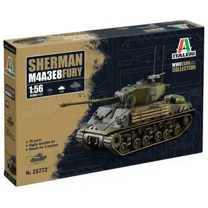 ITALERI - 1/56 M4A3E8 SHERMAN FURY (2/24) * pas cher