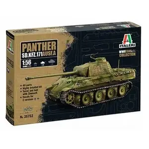 Maquette Panther Ausf A 1/56 - Italeri Maquette militaire - I25752 pas cher
