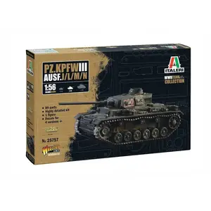 Italeri Maquette Char : Panzer III Ausf. J/L/M/N pas cher