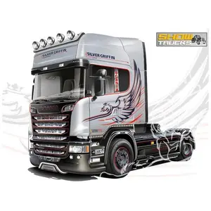 Comparateur de prix : Scania R730 Silver Griffin Italeri 1/24