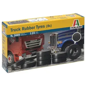Comparateur de prix : Pneus De Camion (8x) Italeri 1/24