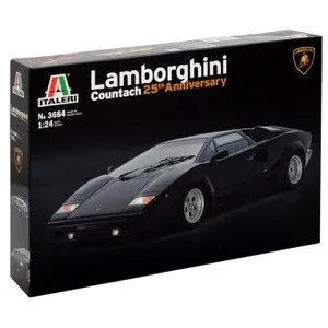 Comparateur de prix : Maquette de voiture : Lamborghini Countach (25 ans) Italeri