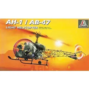 Italeri Maquette hélicoptère : AH 1 / AB 47 pas cher