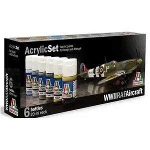 Set Peintures Avions Raf 2ème Gm Italeri pas cher