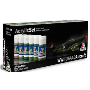 Peinture WWII USAAF Aircraft painting set - Italeri Peinture à maquet...