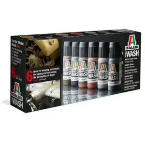 Italeri Set de 6 jus acryliques