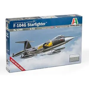 Comparateur de prix : Maquette Lockheed F-104 G Starfighter 1/72 - Italeri Maquette d'avion  - IT1296 