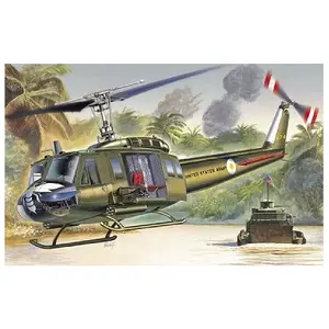 Comparateur de prix : Maquette Bell UH-1D Slick 1/72 - Italeri Maquette d'avion  - IT1247 