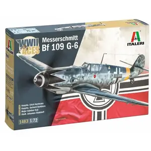 Italeri Maquette Avion : Bf 109 G-6 Aces – 1/72 pas cher
