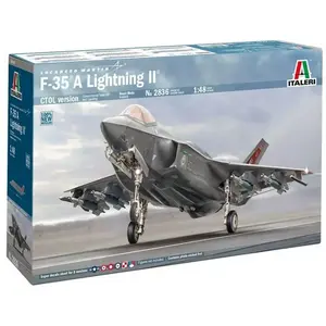 Italeri Maquette Avion : F-35A Lightning II “Beast Mode” &... pas cher