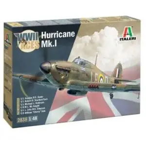 Italeri Maquette avion Hurricane Mk 1 Aces - 1/72 pas cher