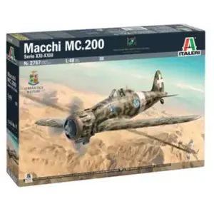 Comparateur de prix : Maquette Avion ITALERI Macchi C.200 Serie XXI-XXIII 1:48 - Ref 14572