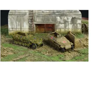 Sd.kfz.251/1 Ausf.d (x2) Italeri 1/72 pas cher