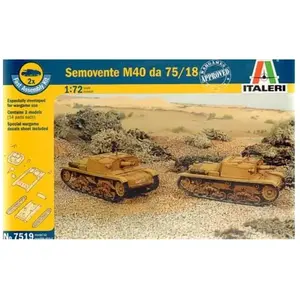Maquette Carro Armato M13/40 1/72 - Italeri Maquette militaire - IT7519 pas cher