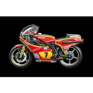Maquette Suzuki RG 500 XR27 Team Heron  1/9  - Italeri Maquette de moto  - I4644  pas cher
